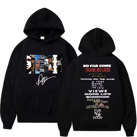 Rapper Drake Hoodie Certified Lover Boy Album